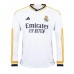 Pánský Fotbalový dres Real Madrid David Alaba #4 2023-24 Domácí Dlouhý Rukáv